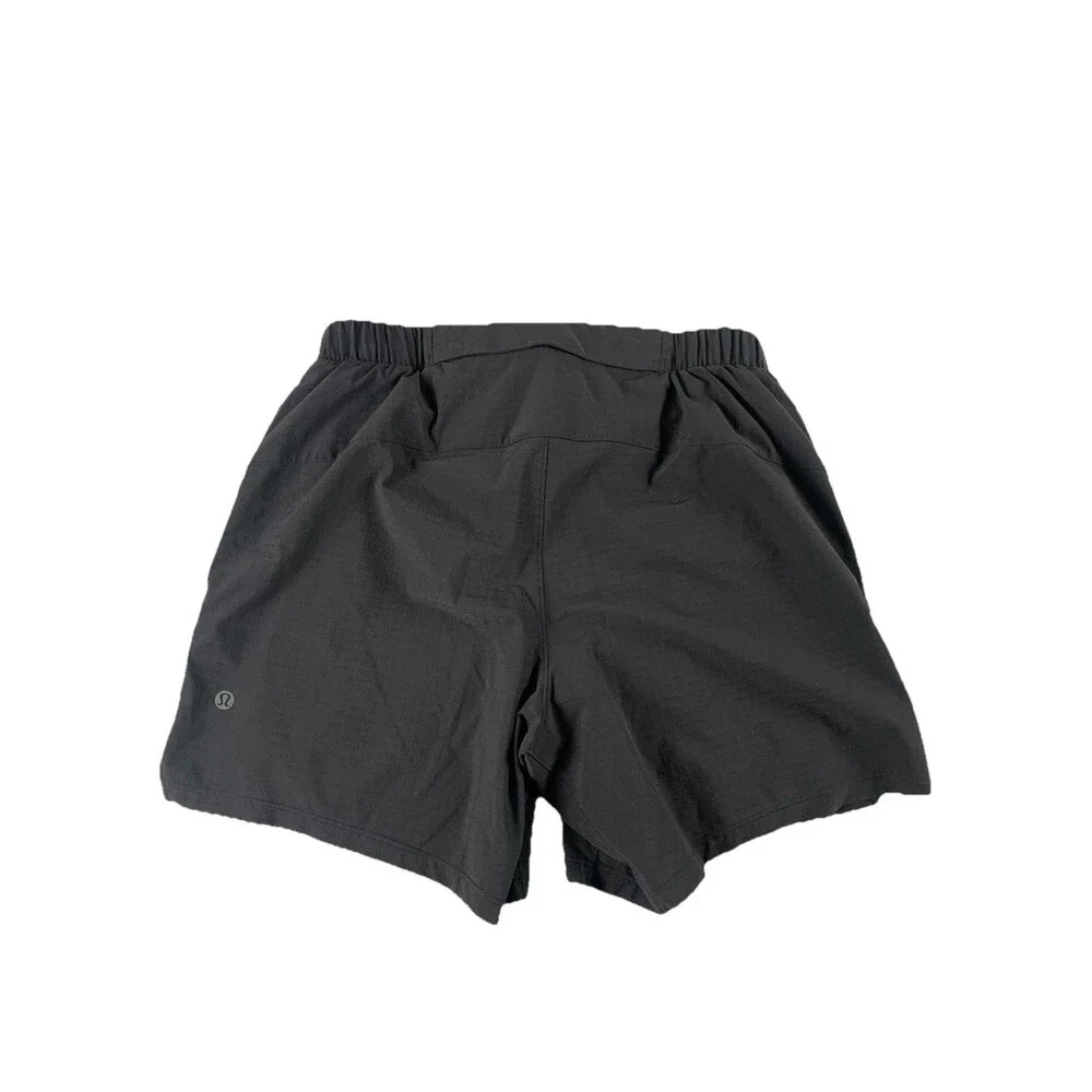 Mile Maker Ripstop Lined Short 6” Black